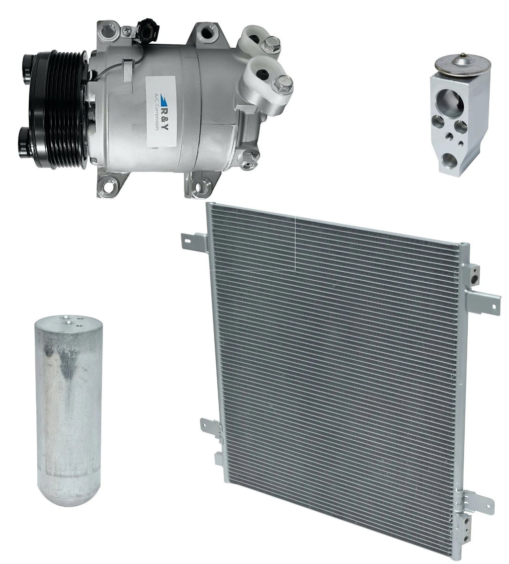 AC Compressor Kit With Condenser for Infiniti QX56 5.6L (2012–2013)