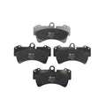 Set of 4 Hella Front Low-Met Disc Brake Pads for Audi Q7 (2011–2013)