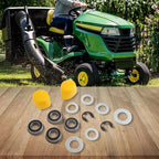 Front Wheel Bushing to Bearing Upgrade Kit for Lawn Mowers (Multiple Models)