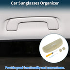 Sunglasses Case for Mitsubishi Outlander (2013–2023) Eyeglasses Holder Beige