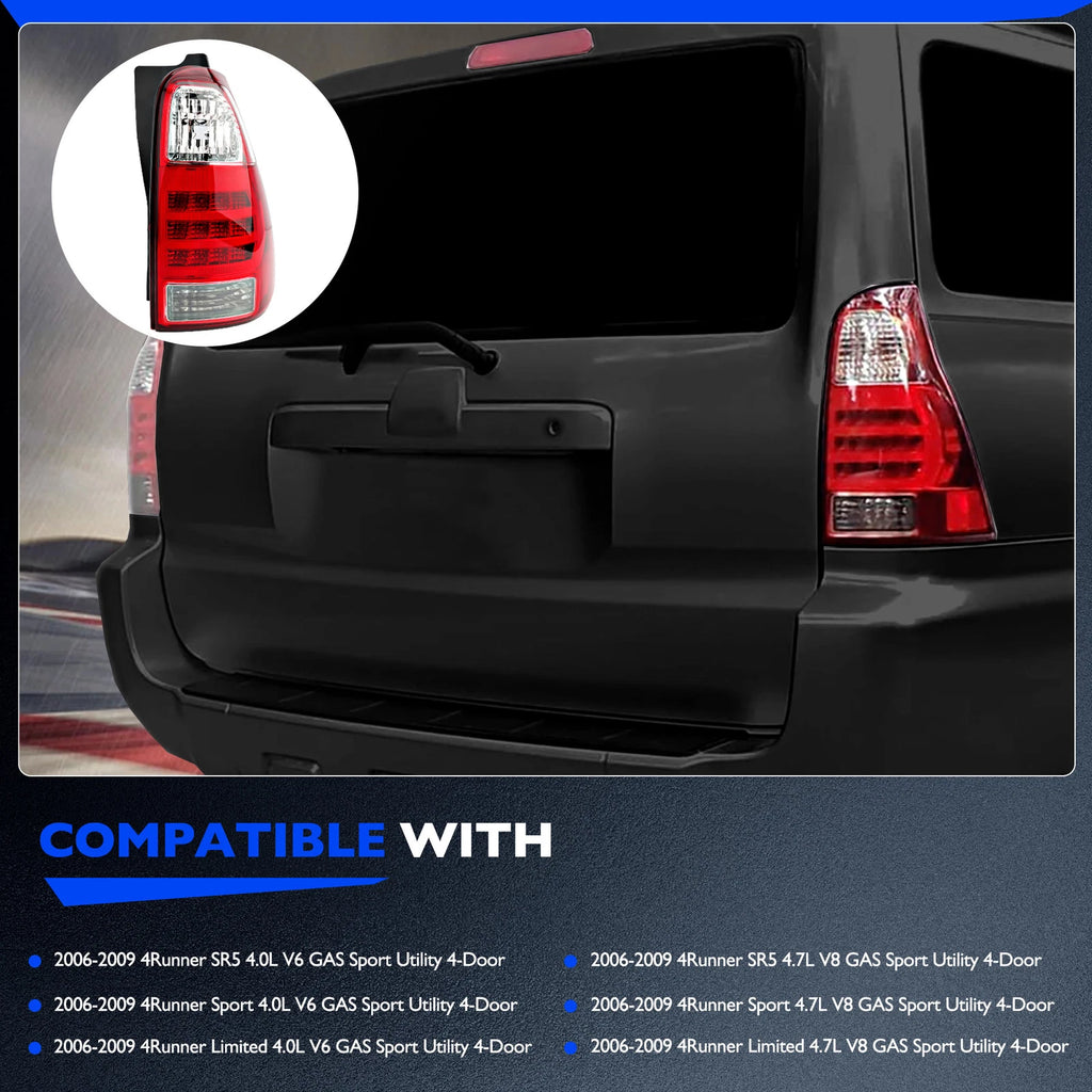 Rear Right Tail Light Assembly 81551-35320 for Toyota 4Runner (2005–2009)