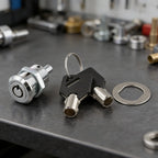 Zinc Alloy 19mm Tubular Push Lock for LED Advertising Console