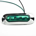 Boat Navigation Lights 12V 24V Waterproof LED Marine Utility Lights 4 Pack