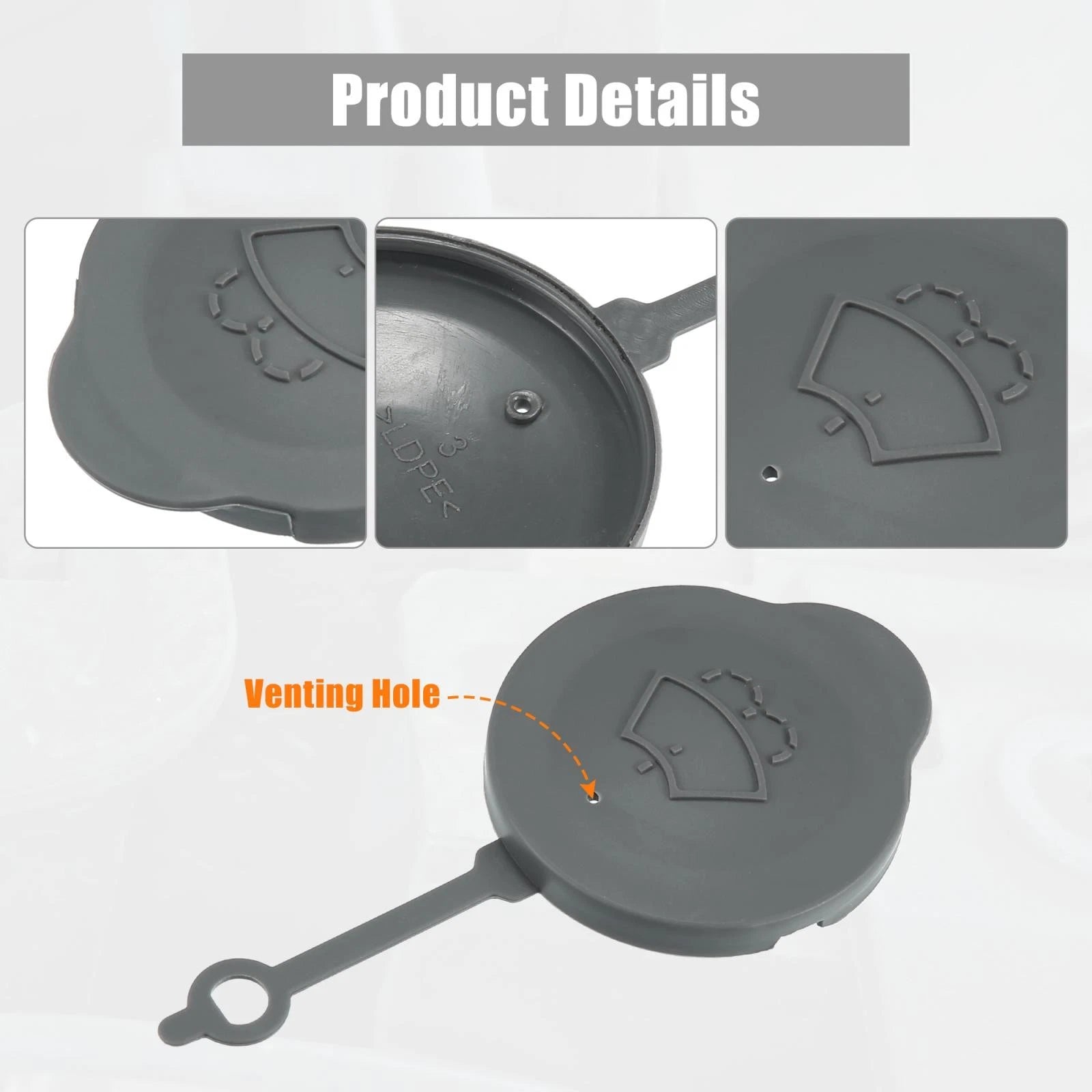 Windshield Washer Fluid Reservoir Cap for Nissan Micra K13 (2011–2016) 28913-1HA3A