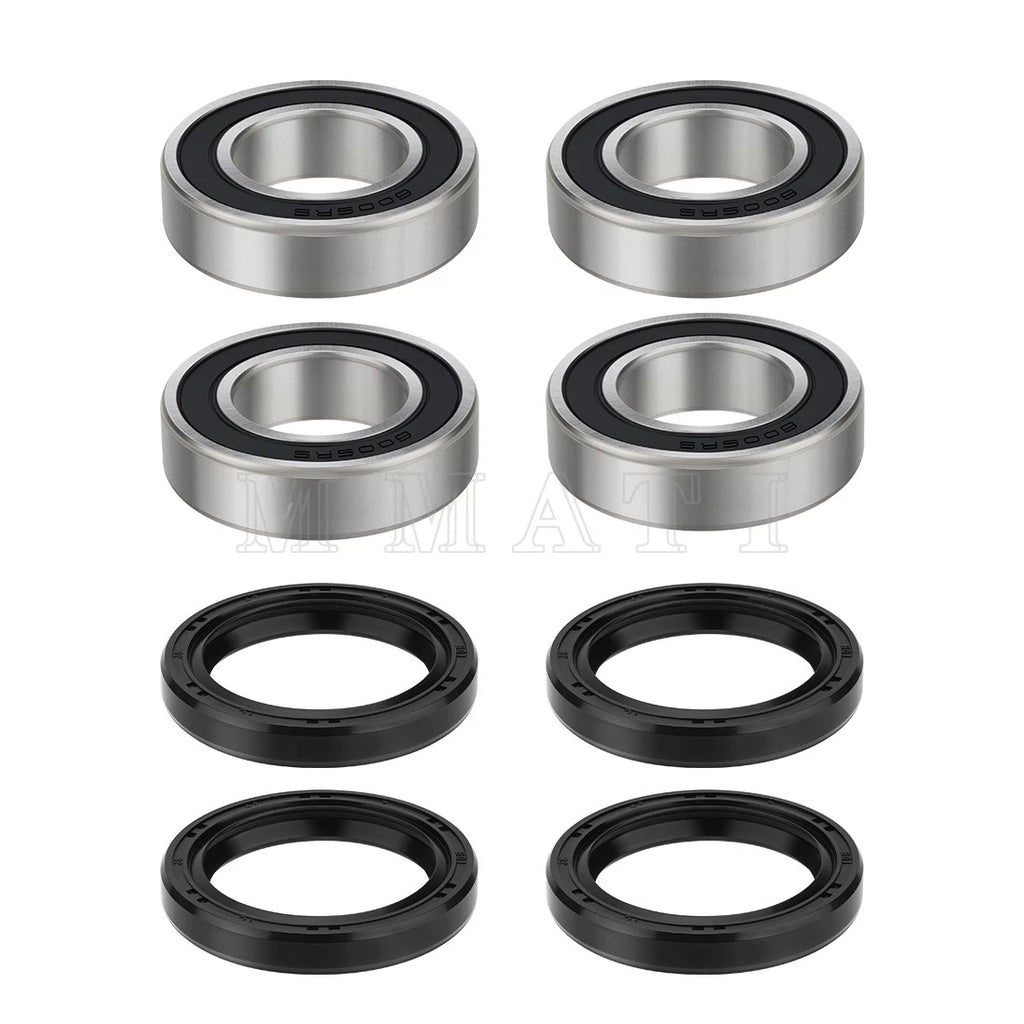 Set of 2 Front Wheel Bearing Seals for Kawasaki Mule (2010–2020)