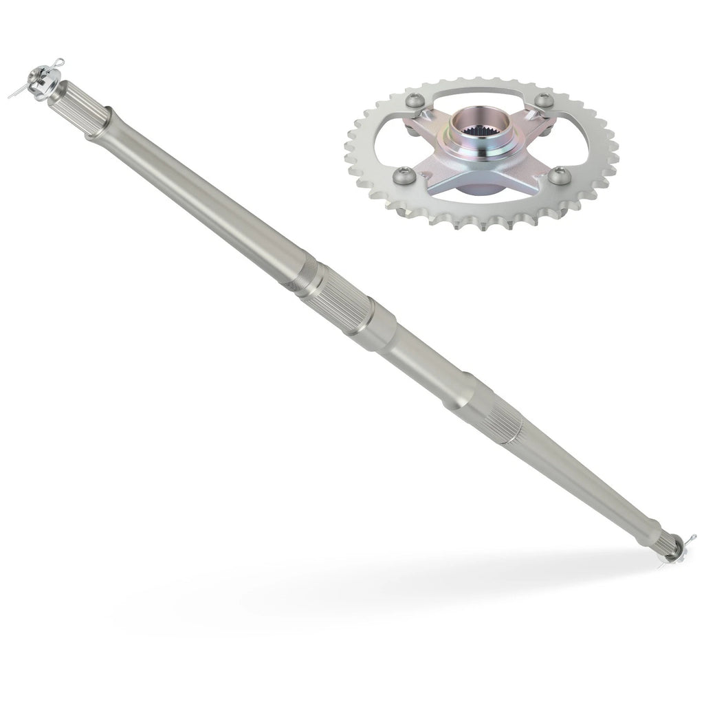 Rear Axle Shaft & Sprocket Hub for Yamaha YFZ450 (2004–2023) 5TG-25381-00-00 1S3-25386-00-00