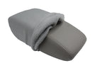 Fleece Console Lid Armrest Cover for Chevrolet Cruze (2016–2018) Gray