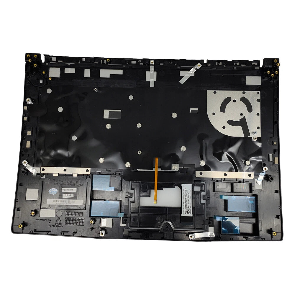 Backlit Keyboard Palmrest Upper Case for MSI GF65 (2019–2020) MS-16W1 Black US