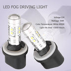 1 Pair 360������ LED Fog Light Bulbs for Car Driving Lamp 880 6000K