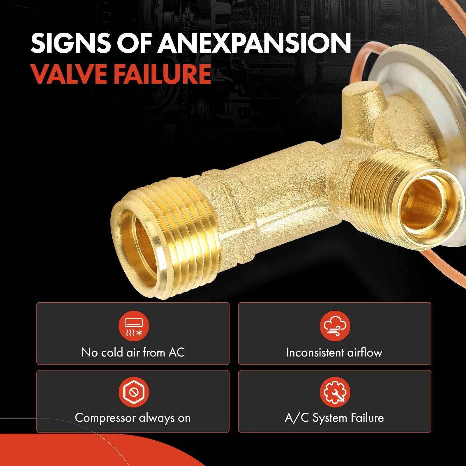 A/C Expansion Valve for Dodge Grand Caravan, Chrysler Town & Country