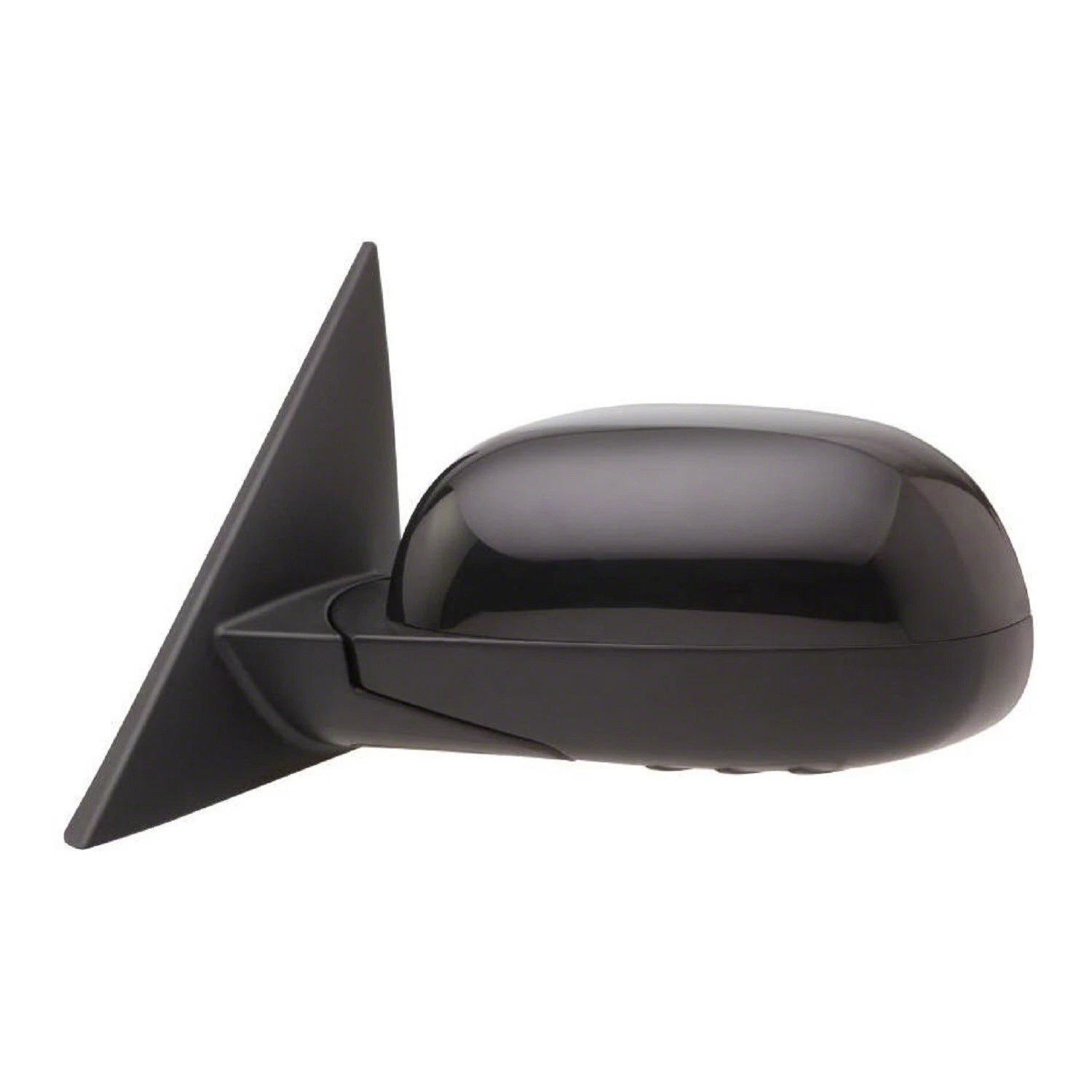 Replacement Driver Side Power Door Mirror w/o Turn Signal w/Heated Glass