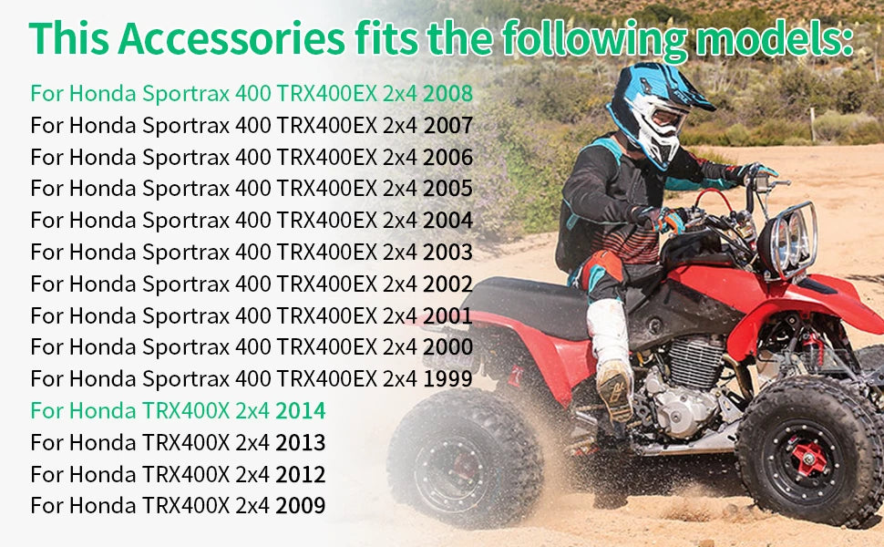 Chain Slider for Honda TRX 400EX TRX 400X (1999–2014)
