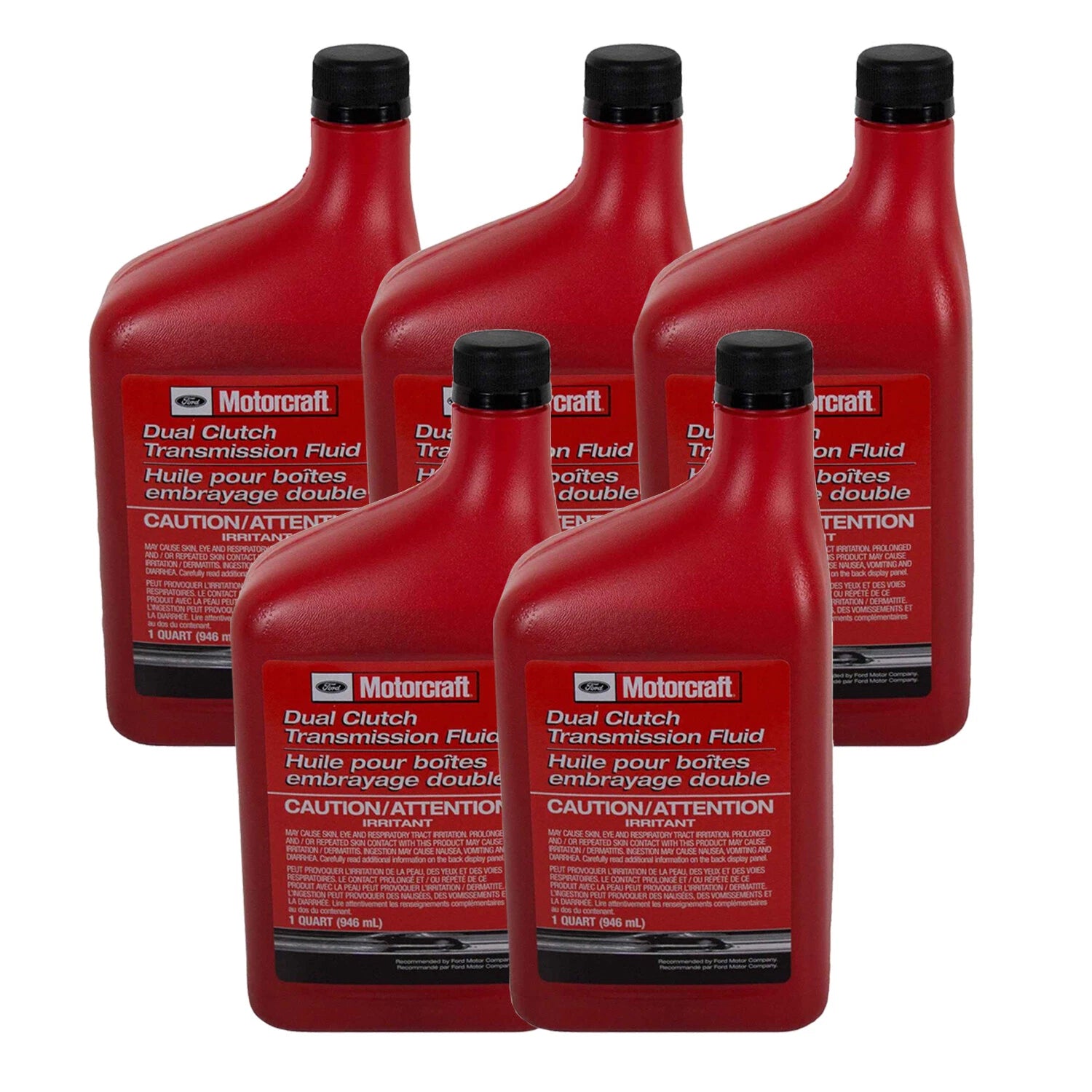 Motorcraft Dual Clutch Transmission Fluid 5 Quart for Ford (2013–2023)