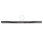 2.5" T-304 Stainless Steel Exhaust Tube Pipe for Universal Applications (N/A)
