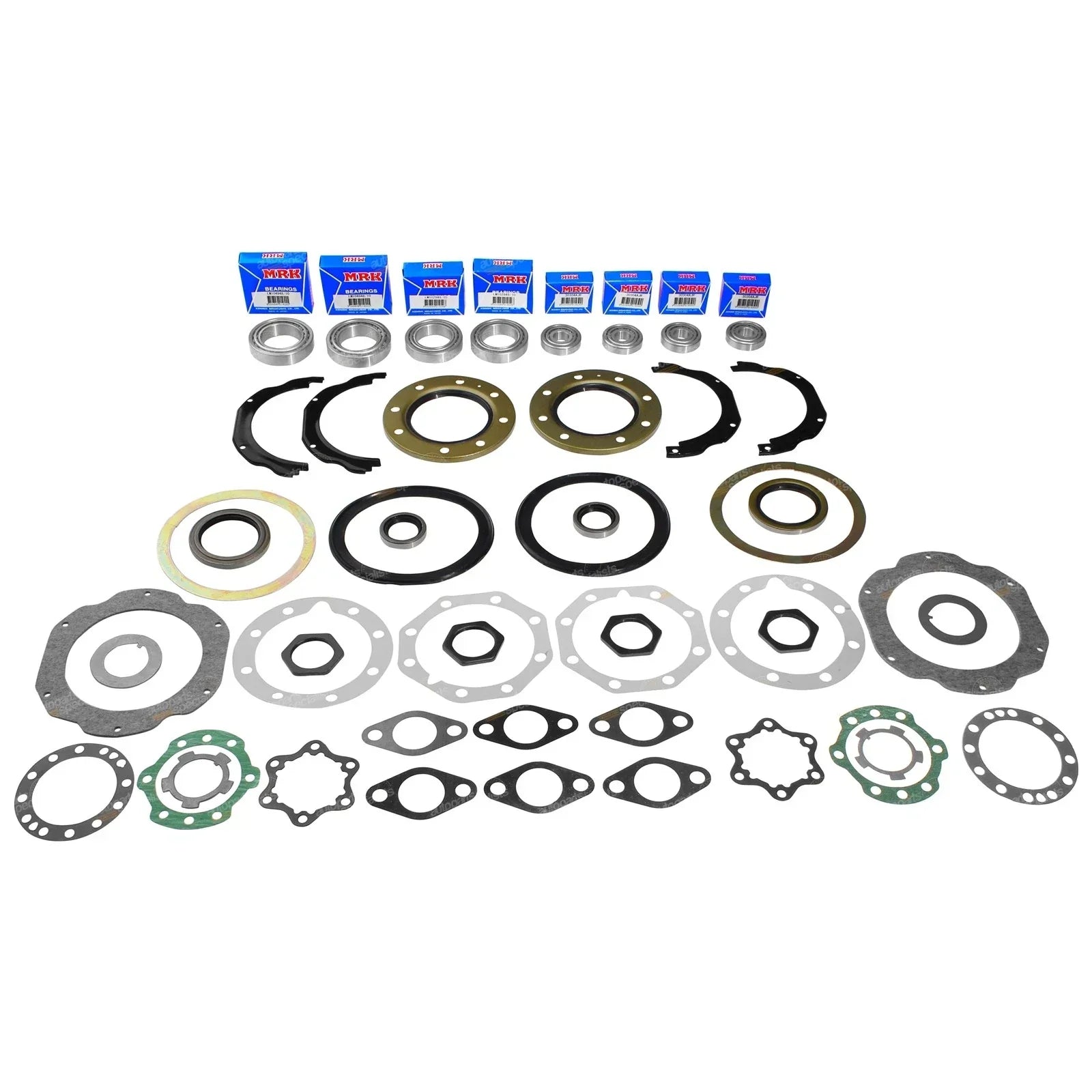 2 x Swivel Hub Seal + Wheel Bearing Kit for Landcruiser 105 Series