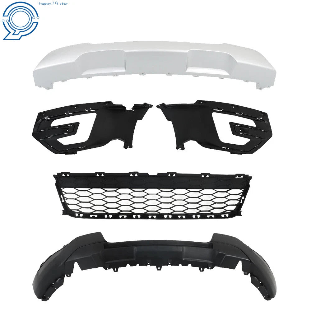 Lower Front Bumper Cover Grille Trim for Ford Explorer (2016-2017)