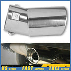 Chrome Exhaust Muffler Tip for Universal Fit (1.75-2.5 in)