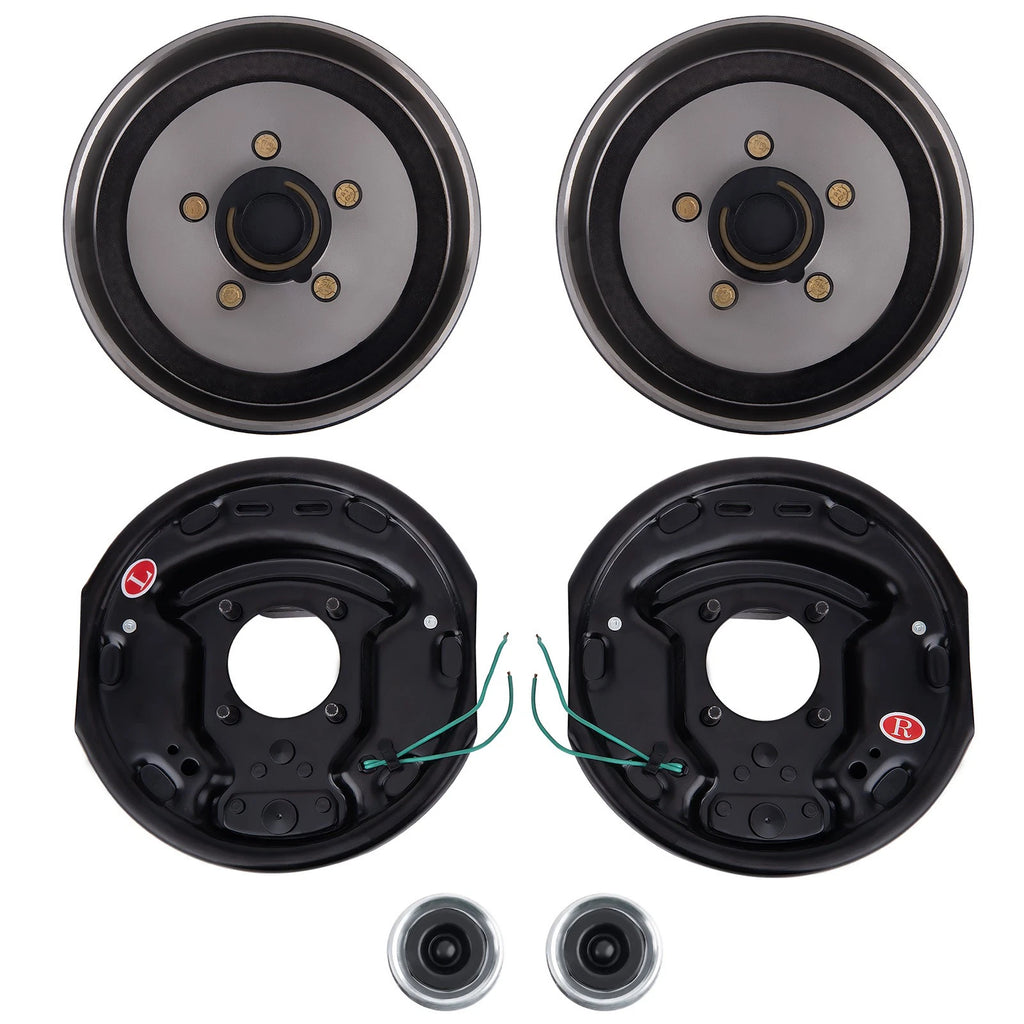 Electric Brake Assembly & Hub Drum Kit for 3500 lb Idler Axle