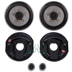 Electric Brake Assembly & Hub Drum Kit for 3500 lb Idler Axle