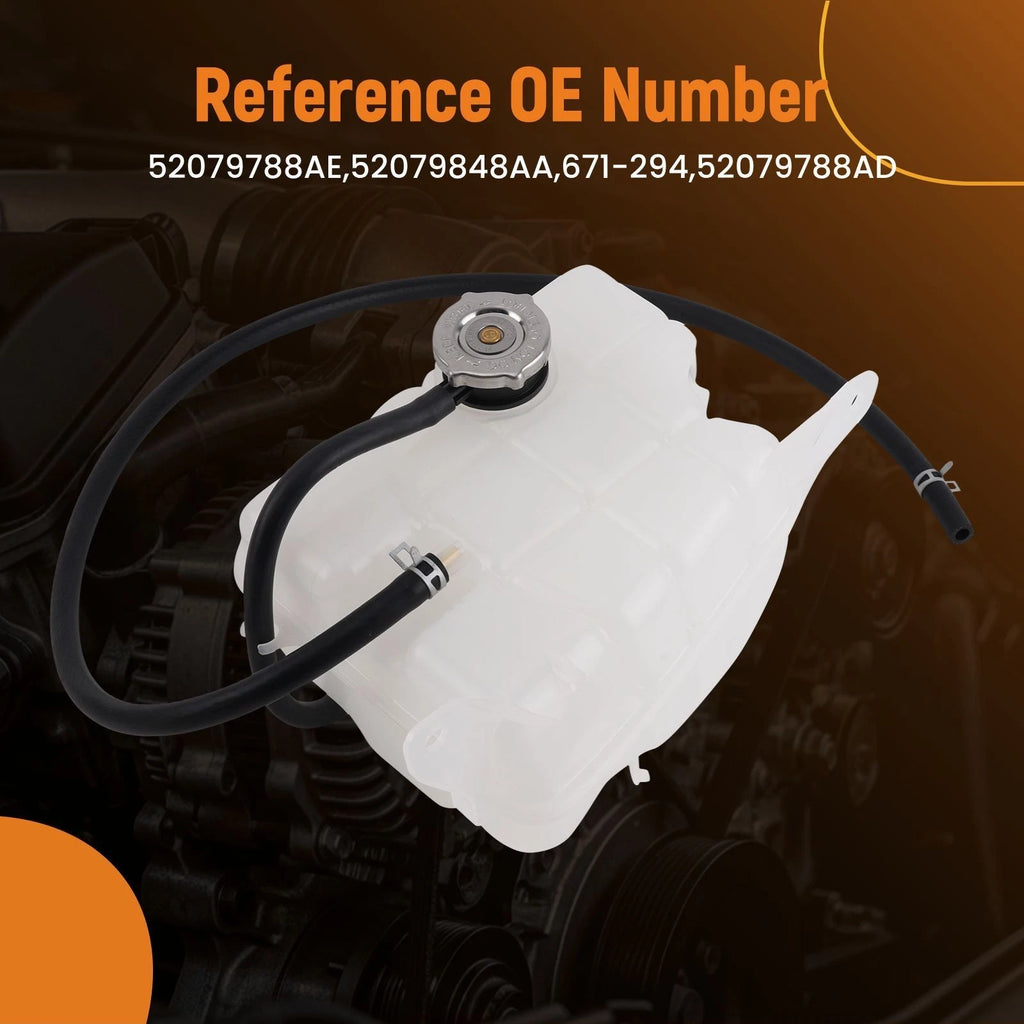 Coolant Overflow Tank for Jeep Liberty (2002–2007) CY0716471 V330228
