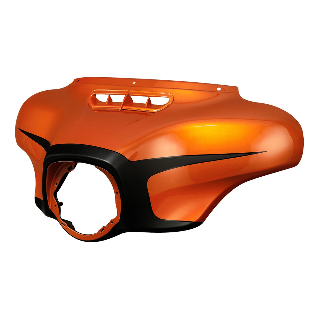 Outer Fairing for Harley Electra Tri Glide (2014–2023) Scorched Orange/Black Denim