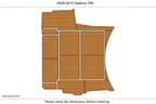 EVA Foam Pad for Sealine T60 (2009) - Teak Deck Flooring Mat
