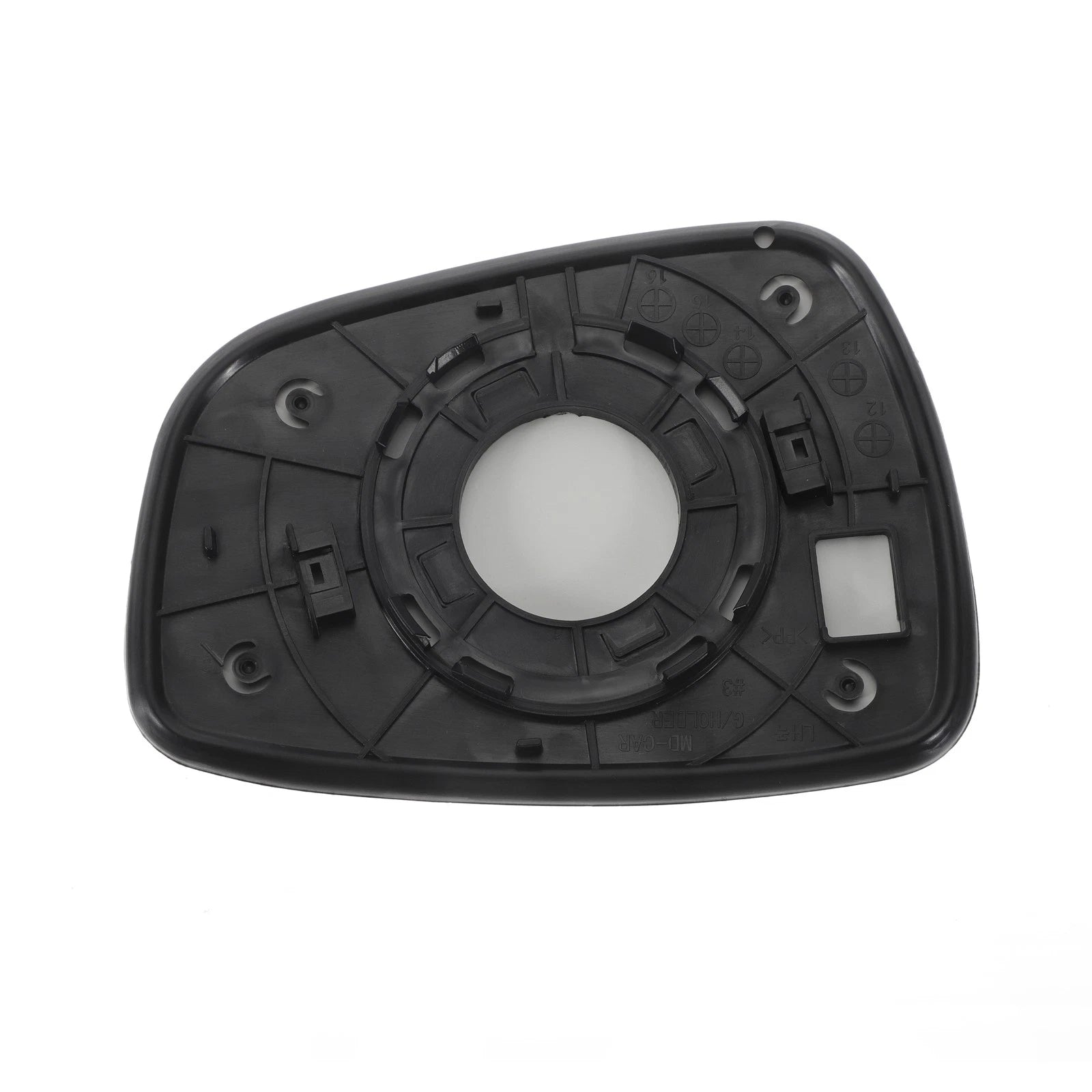 Left Side White Mirror Glass for Dacia Elantra (2011–2013)