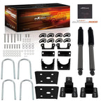 2" Front 4" Rear Lowering Kit for GMC Sierra 1500 2WD (2007–2015)