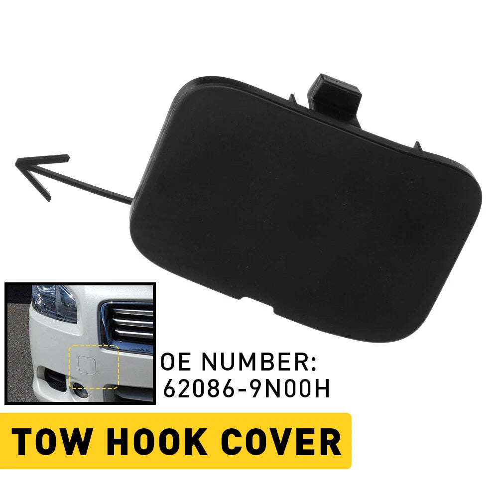 Front Tow Eye Hook Access Cover Cap for Nissan Maxima (2009–2014)