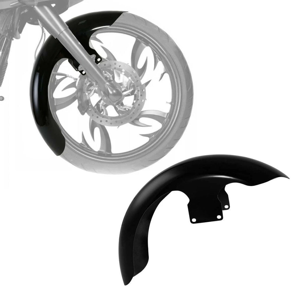 21" Painted Black Front Fender for Harley Touring Road Glide (2014–2023)