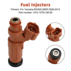 Fuel Injectors 5YU-13761-00-00 for Yamaha Stratoliner Raider Roadliner (2006–2017)