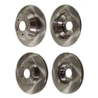 Front and Rear Disc Brake Rotors for Kia Sorento (2011–2014)