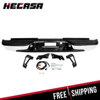 Chrome Rear Bumper for Chevy Silverado GMC Sierra 1500 2500 (1999–2007)