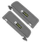 2X Dark Gray Sun Visor for Honda Civic (2006–2011)