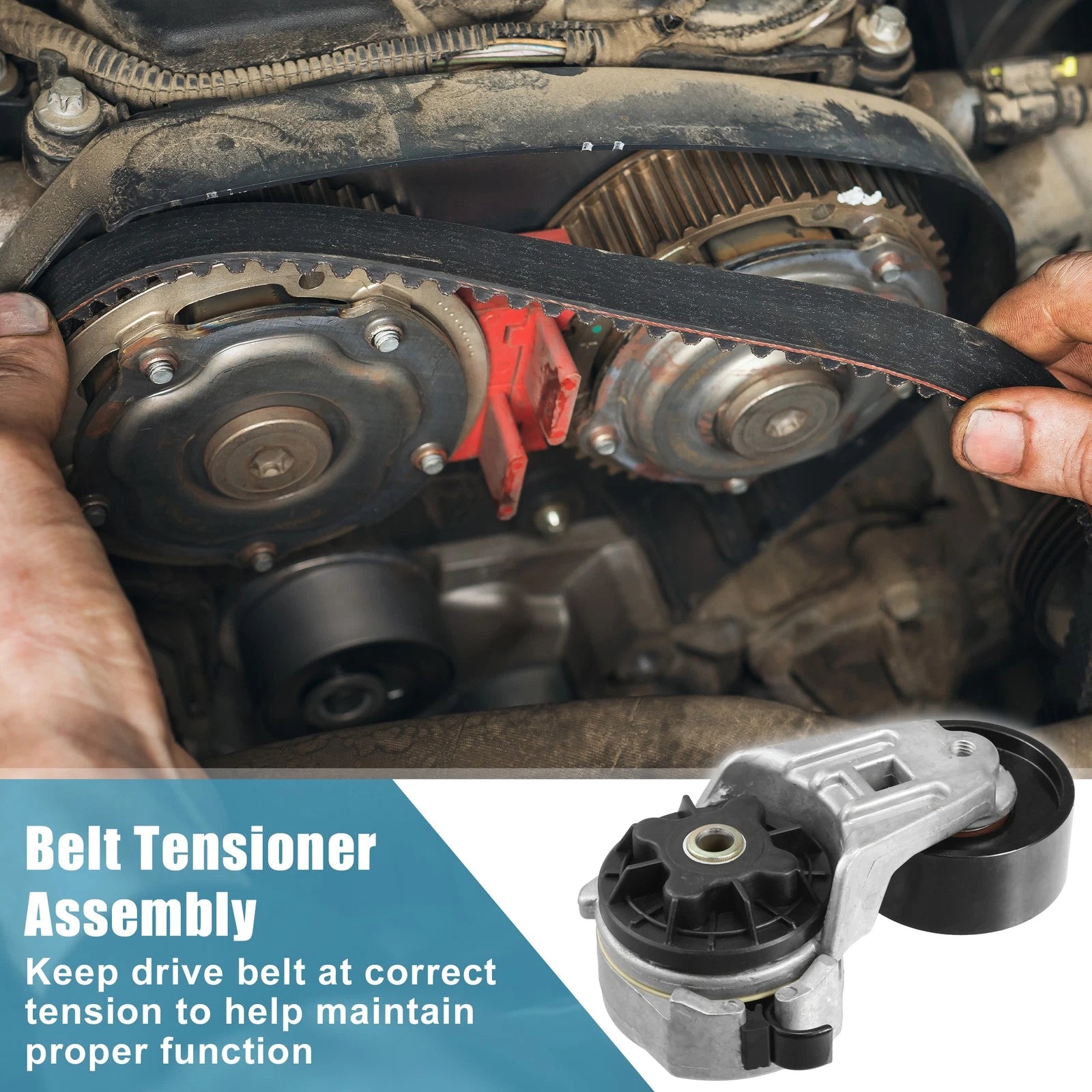 Belt Tensioner Pulley Assembly No. 3912254 for Dodge Ram 2500 (1994–2002)