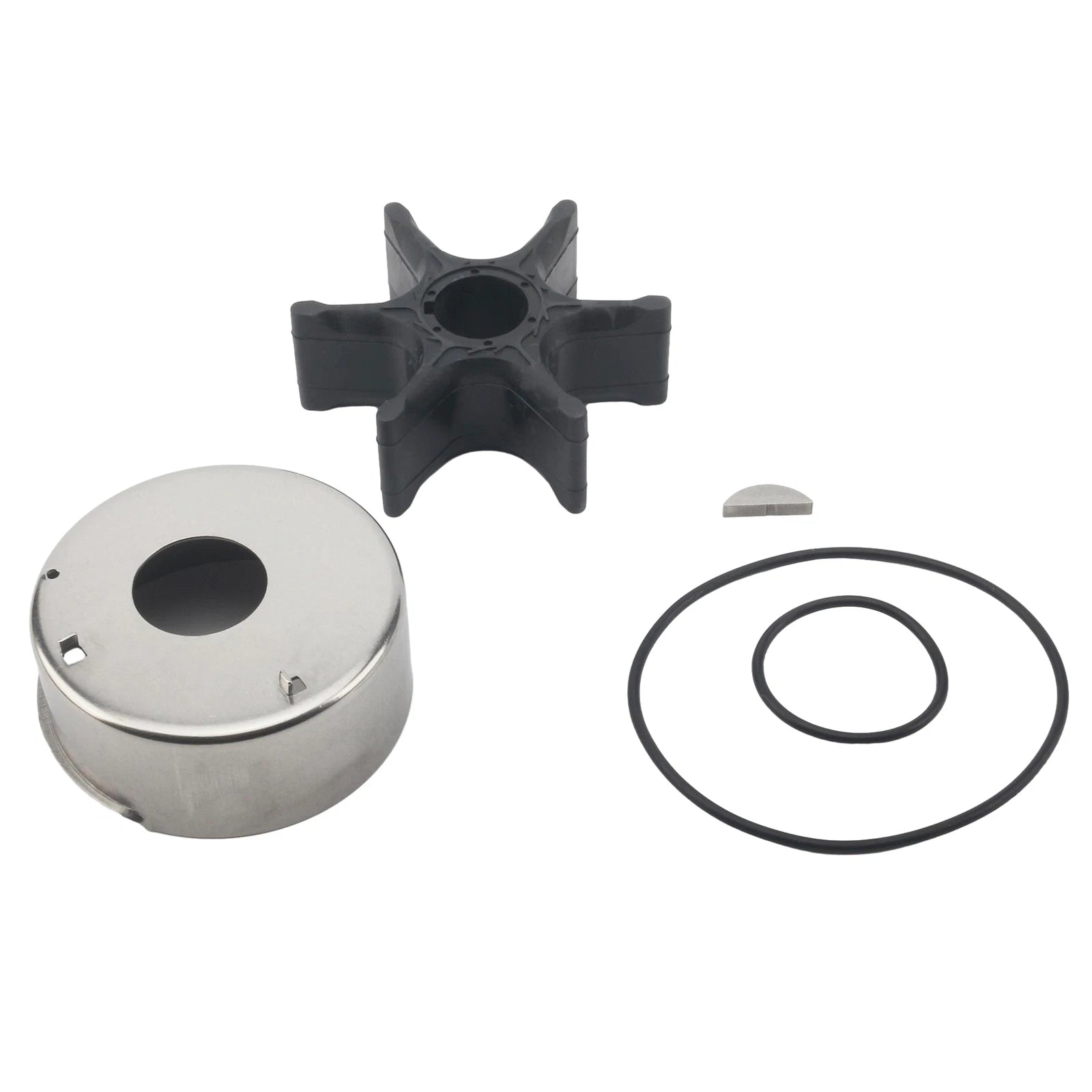 Water Pump Impeller Kit with Housing for Yamaha 2-Str 115 130 HP (6N6-W0078-00)
