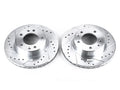 Front Brake Rotor Set for Mazda RX7 (1986–1991) QK621GV