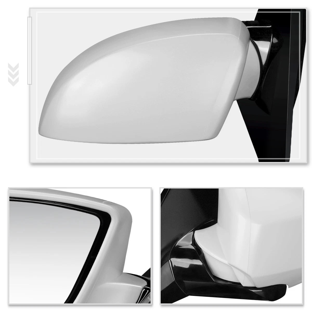 Left Driver Side Steel Engine Hood Hinge for Mazda 3 (2010–2012)