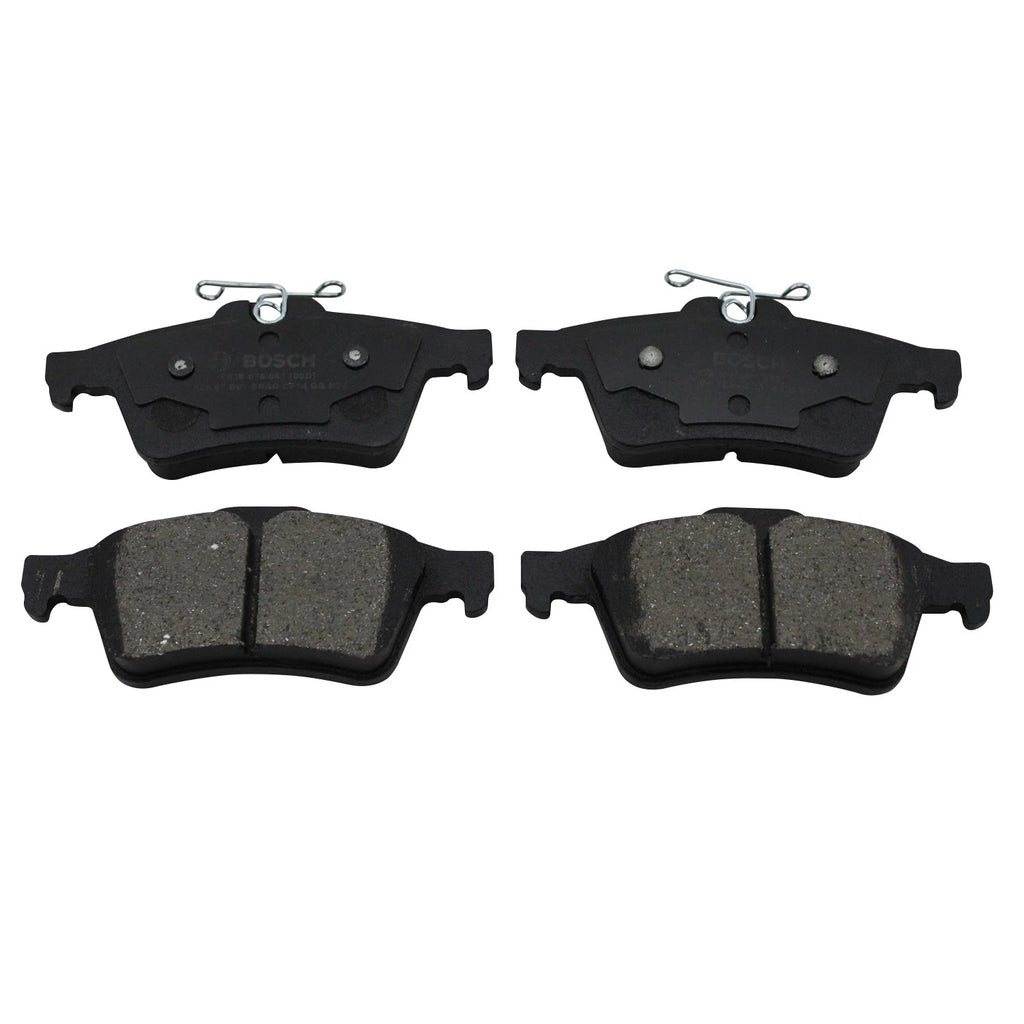 DuraGo Rear Rotors & Bosch QuietCast Brake Pads Kit for Mazda 3