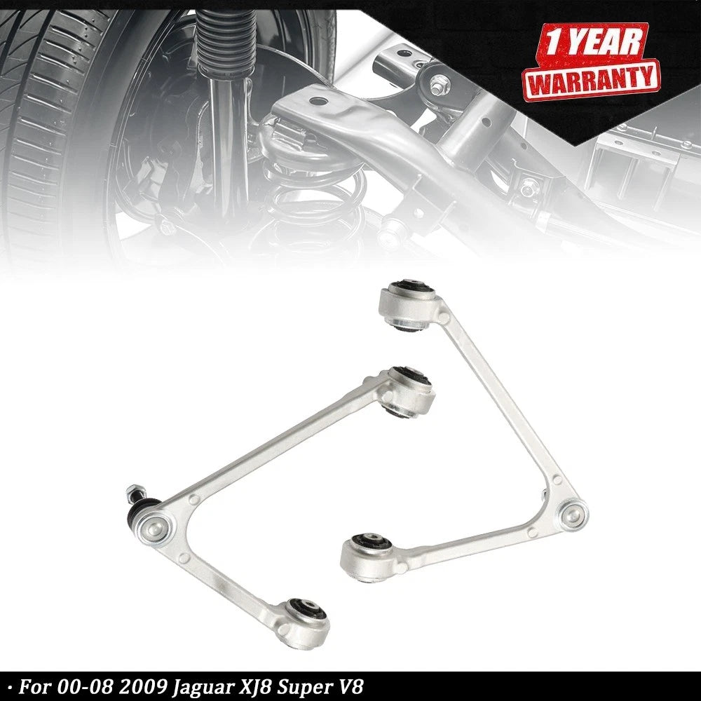 2Pcs Front Upper Control Arm with Ball Joint Kit for Jaguar XJ8 (2000–2009)