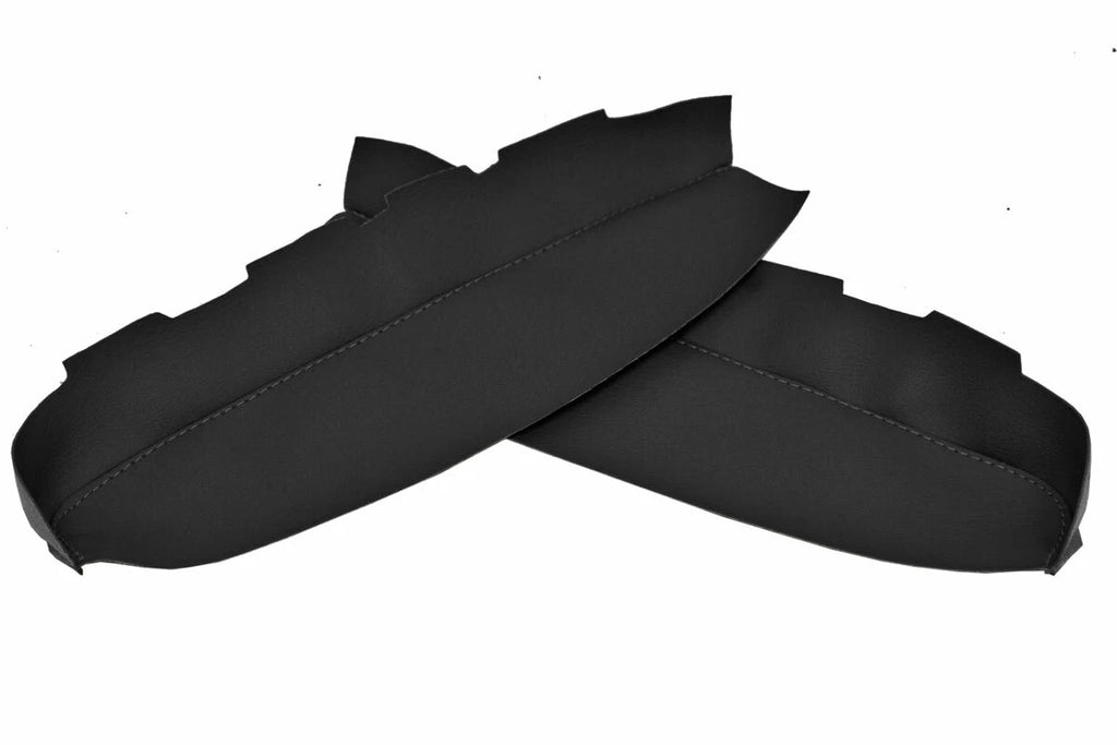 Set of 2 Armrest Door Panel Covers for Nissan Murano (2008–2014) Leather Black