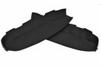 Set of 2 Armrest Door Panel Covers for Nissan Murano (2008–2014) Leather Black
