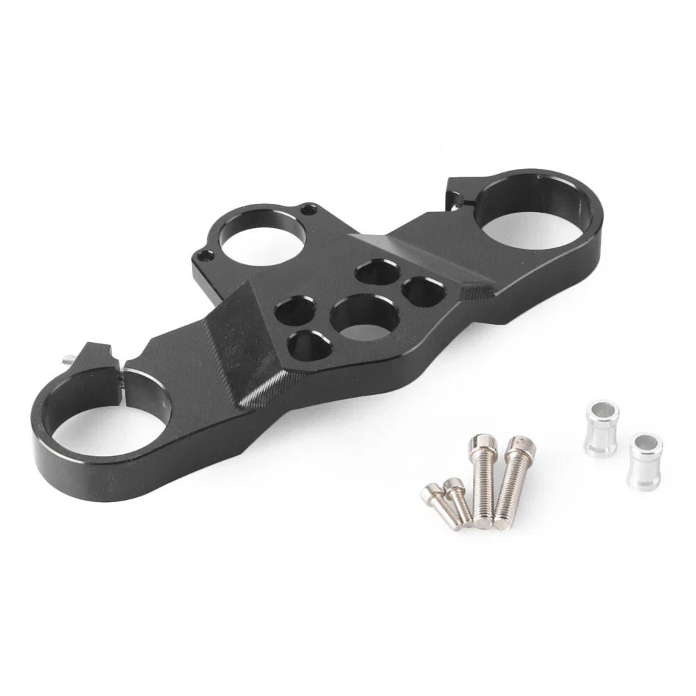 Triple Tree Front Upper Top Clamp for Honda CBR600RR (2005-2006) Black