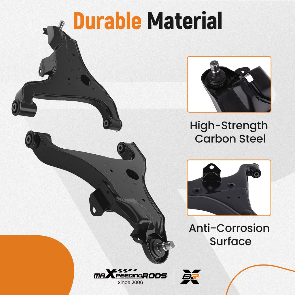 Control Arms with Ball Joints for Nissan Armada Titan Infiniti QX56 (2004–2015)
