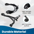 Front Upper Lower Control Arms w/Ball Joint for Acura TSX (2004–2008)