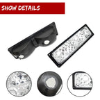 Set of 2 Front Bumper Signal Light Covers for GMC Suburban (1994–1999)