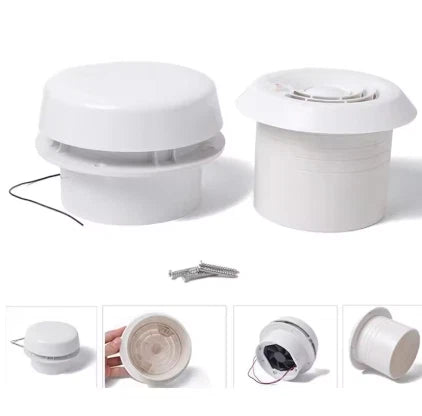 12V RV Roof Fan with Copper Motor for RVs (Built-in Thermal Protection)