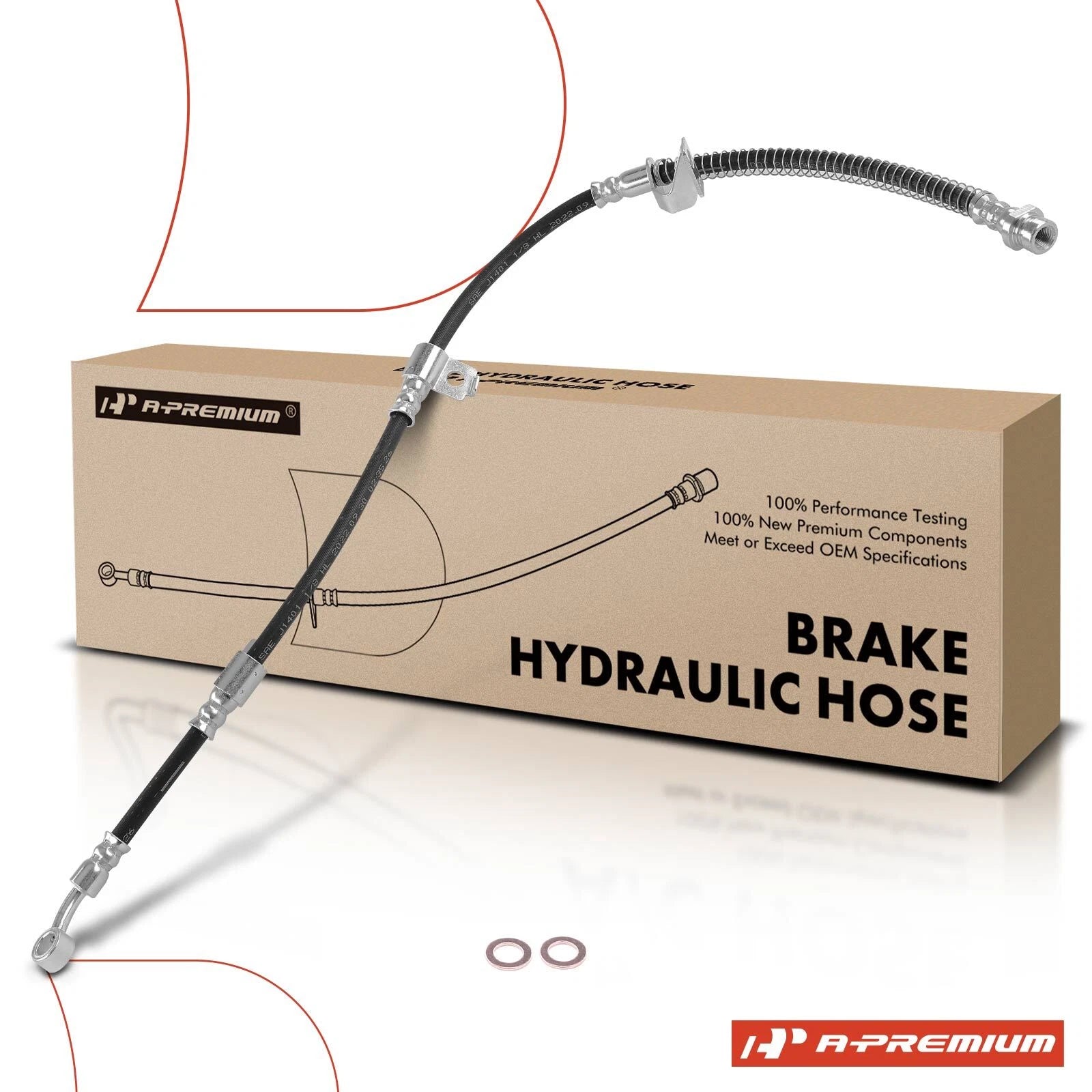 Front Right Brake Hydraulic Hose for Kia Amanti (2004–2006)
