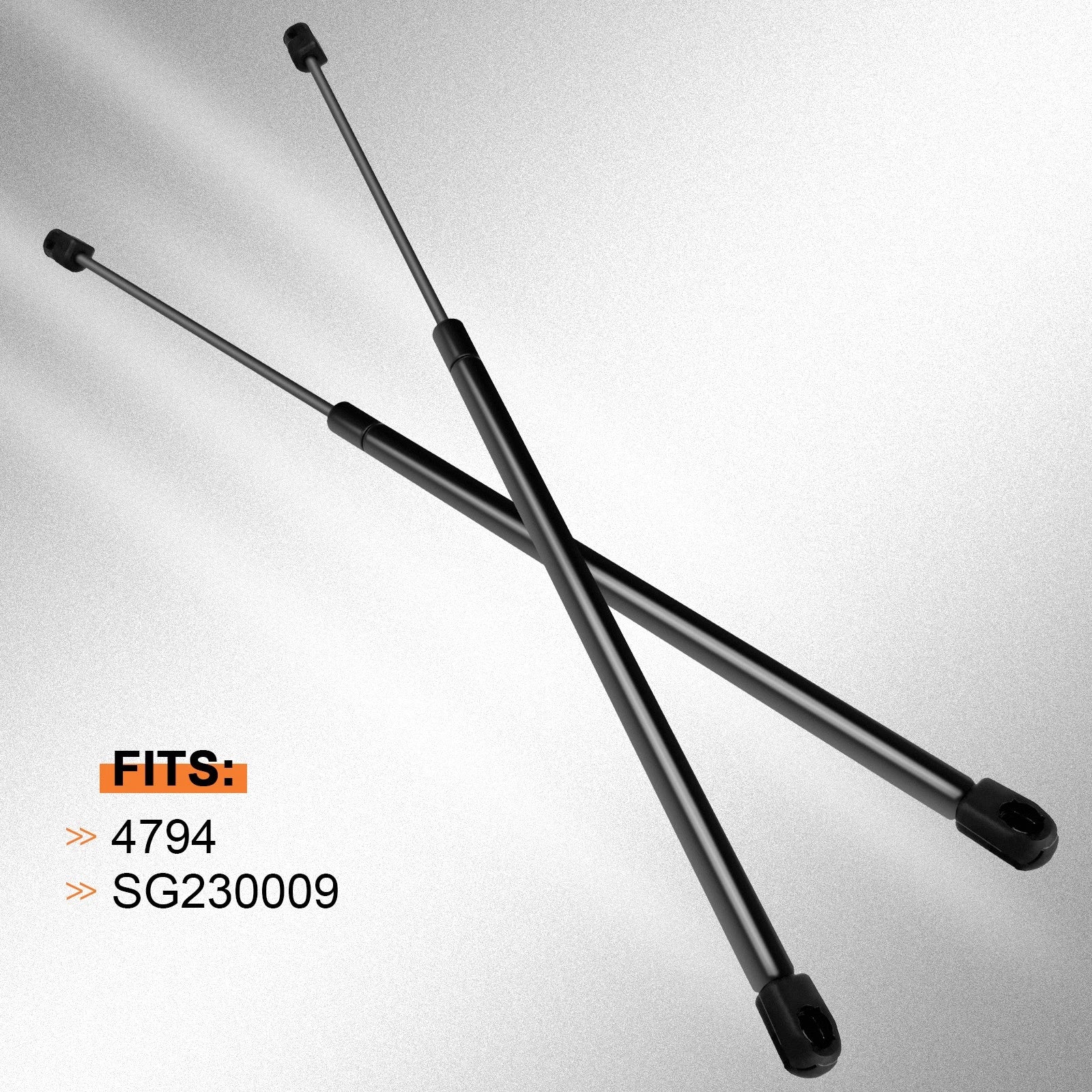 2X Front Hood Lift Supports for Chevrolet Camaro (1993–1997)