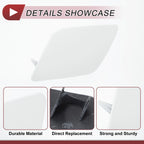 Front Left Washer Nozzle Cover Cap for Audi A6 (2009–2010) 1 Pcs White
